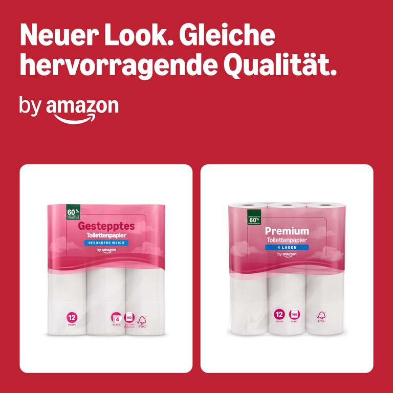 Produktbild von Minkissy Toilettenpapier Mit Valentinsmuster – 1 Rolle, 3-lagig, 160 Blatt, Dekorativ Fürs Badezimmer