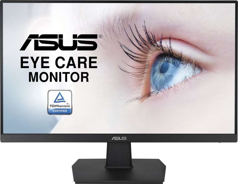 ASUS VA24EHE: 23,8" Full HD Monitor mit IPS, 250cd/m², 75Hz, Adaptive Sync, FreeSync, VGA, DVI, HDMI 1.4 für 86,99€ (Computeruniverse)