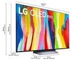 Amazon Deal 55 Zoll LG OLED TV OLED55C27LA zstl. 150€ LG Cashback möglich eff. 949€