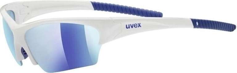 UVEX Sunsation White Blue/Mirror Blue für 13,99€ / Uvex sportstyle 211 Brille - black red/mirror red für 14,99€ (Prime)