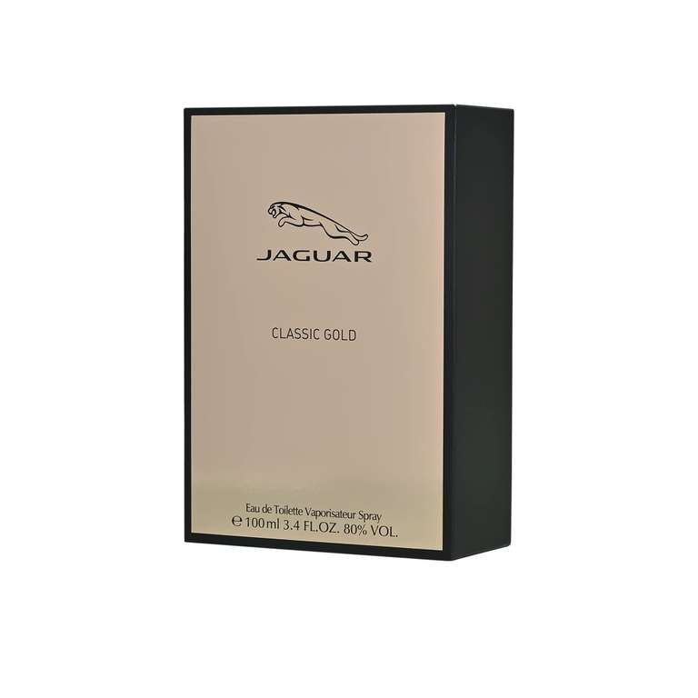 Jaguar Classic Gold Eau de Toilette Natural Spray, 1er Pack (1 x 100 ml) [Amazon Prime Vorbestellung]