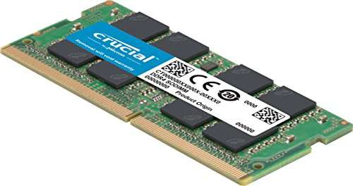 Crucial RAM 16GB (2x8GB) DDR4 2666MHz CL19 Laptop Arbeitsspeicher Kit für 49,90 Euro evtl. 44,90 Euro