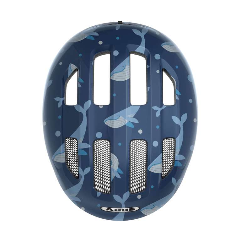 [PRIME] ABUS Kinderhelm Smiley 3.0 Blauer Wal (Gr. S&M 23,99€) und Grüner Roboter (Gr. S 22,95€)