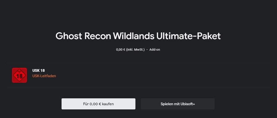 Stadia Tom Clancy S Ghost Recon Wildlands Ultimate Paket Dlc Hauptspiel Erforderlich Mydealz De