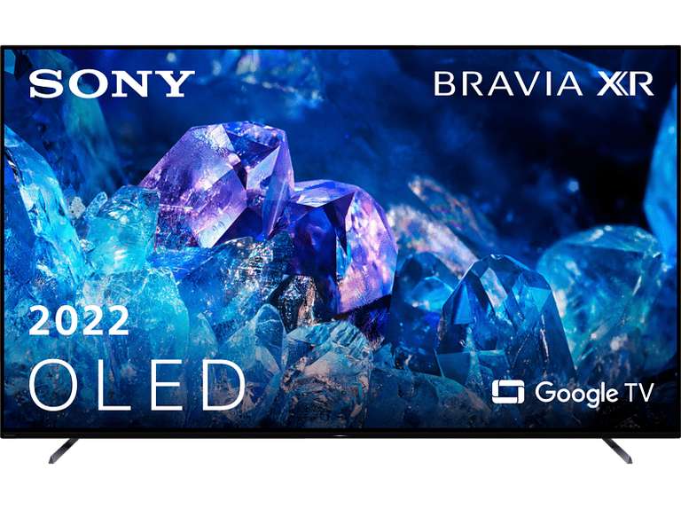 SONY BRAVIA XR-77A80K 77" 4K UHD OLED TV (120Hz, Twin Tuner, Google TV) + Sony PlayStation 5 Disc Edition