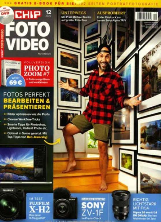 3 Fotomagazine im Abo, z.B. Foto Magazin für 135,40€ + 110 € BestChoice/105€ BC-Premium (inkl. Amazon)