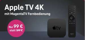 [Telekom Kunden] Apple TV 4K (2nd Gen 32GB) für 99€ über Magenta Moments