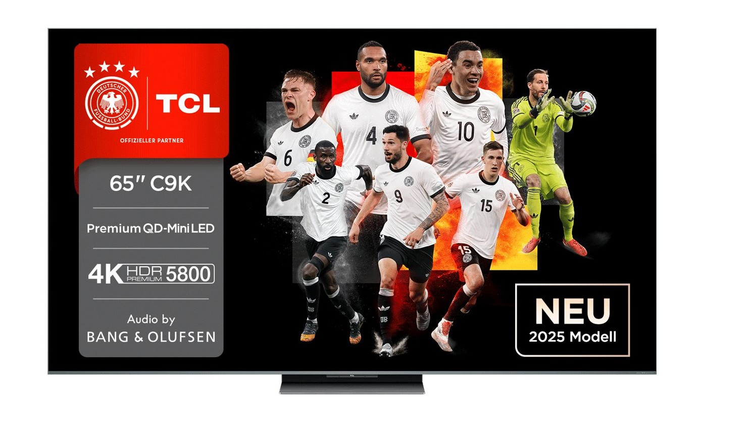 TCL 65C9K QD-Mini LED 165,1 cm (65") 4K Ultra HD Smart-TV WLAN Schwarz