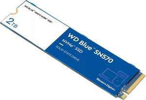Western Digital WD Blue SN570 NVMe 2 TB - 3500 MB/s Lese-/Schreibegeschwindigkeit - Wieder verfügbar ; )