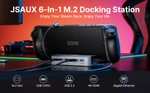 JSAUX Steam Deck Docking Station HB0604 mit M.2-Slot