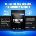 CREATIN PULVER - Creatin Monohydrat Pulver - Ultra Reinheit - Kreatin Monohydrat- Ultrapure Creatine Monohydrate 450g (Prime)