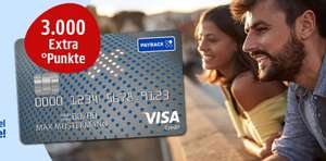 [Payback VISA Kreditkarte] 35€ Cashback: 3.000 Punkte für Abschluss der Payback VISA + 500 Punkte für VideoIdent innerhalb 24 Stunden