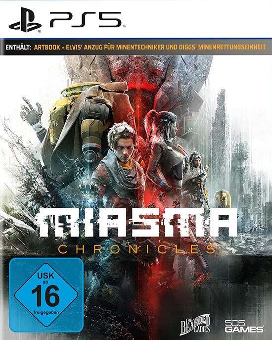 Miasma Chronicles (PS5) mit Artbook für 16,96€ inkl. Versand (GameStop)