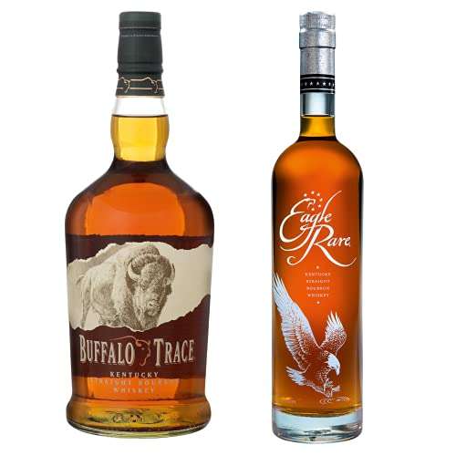 1 x Buffalo Trace Bourbon 1.0 l und 1 x Eagle Rare 10 Jahre 0.7 l