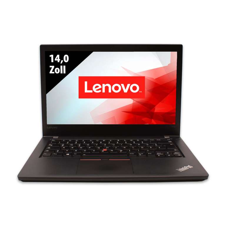 [Gebraucht/B-Ware] Lenovo ThinkPad T470 - 14" (1920x1080) - Core i5-7300U - 8GB RAM - 500GB SSD - Win10Pro
