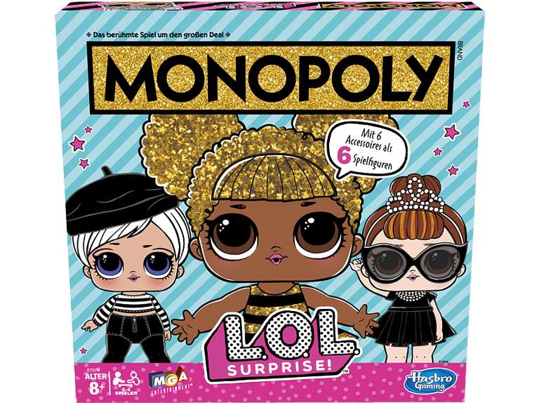 HASBRO GAMING Monopoly L.O.L. SURPRISE! Gesellschaftsspiel Mehrfarbig