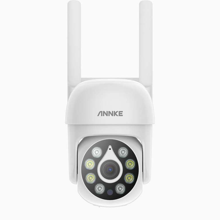 ANNKE WPT500 - 5MP WiFi Funk In-/Outdoor-Überwachungskamera, Farbnachtsicht, 350° schwenk- und 90° neigbar, Ton- und Bewegungserkennung