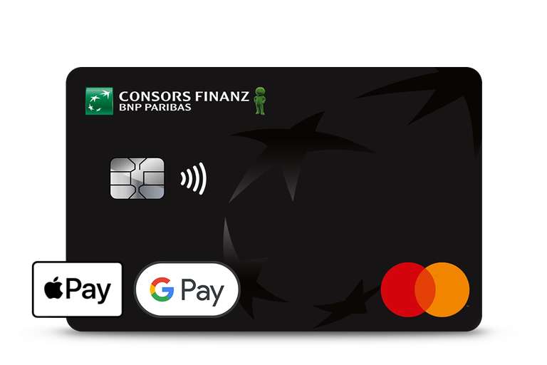 [check24 / gmx webcent] bis zu 120€ Bonus für kostenlose Consors Finanz Mastercard | 100% Lastschrift | weltweit gebührenfrei zahlen