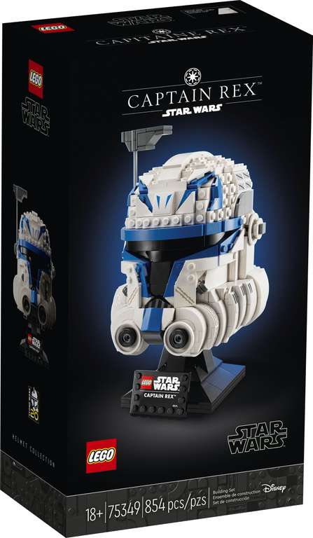 LEGO Star Wars Clone Commander Cody Helm (75350) oder Captain Rex Helm (75349) für je 42,39 Euro [Thalia]