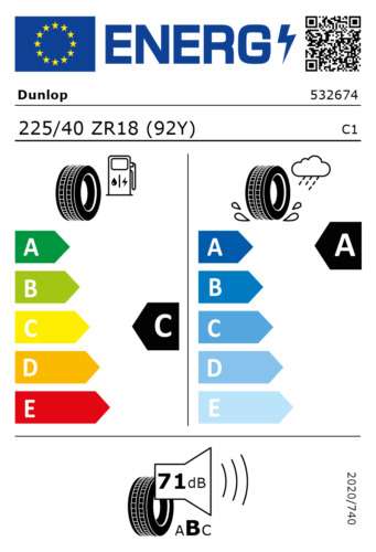 (Ebay Plus) Dunlop Sport Maxx RT 2 225/40 ZR18 92Y XL Sommerreifen