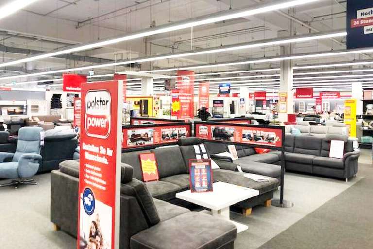 Möbel-Rennshop Düsseldorf: 30% auf fast alles, nur vor Ort bei ROLLER