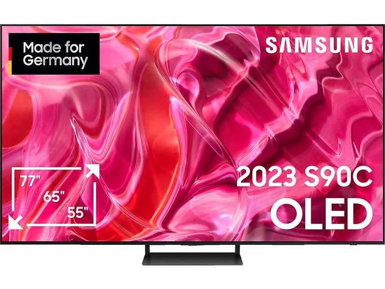 SAMSUNG GQ65S90CAT OLED TV 1599€ +250€ Samsung Cashback+150€ Phillips Hue Gradient Produkte+55.965 Mediamarkt Punkte (entsp. 50€ Gutschein)