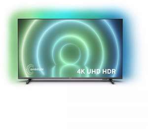 Philips 75PUS7906/12 Fernseher (75", UHD, Edge-LED, 4x HDMI 2.0, VRR, 3-seitiges Ambilight, Android TV 11)