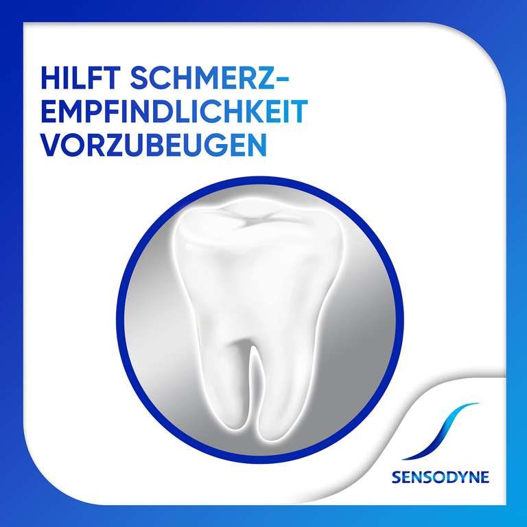 Sensodyne Sensitiv Fluorid oder Extra Frisch Zahncreme, 75ml, tägliche Zahnpasta, bei schmerzempfindlichen Zähnen (Prime Spar-Abo)