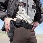 JUKMO Taktischer Gürtel mit Schnellverschluss, Militär-Wandern, 3,8 cm Arbeitsgürtel mit schwerer Sicherheitsgürtelschnalle, schwarz