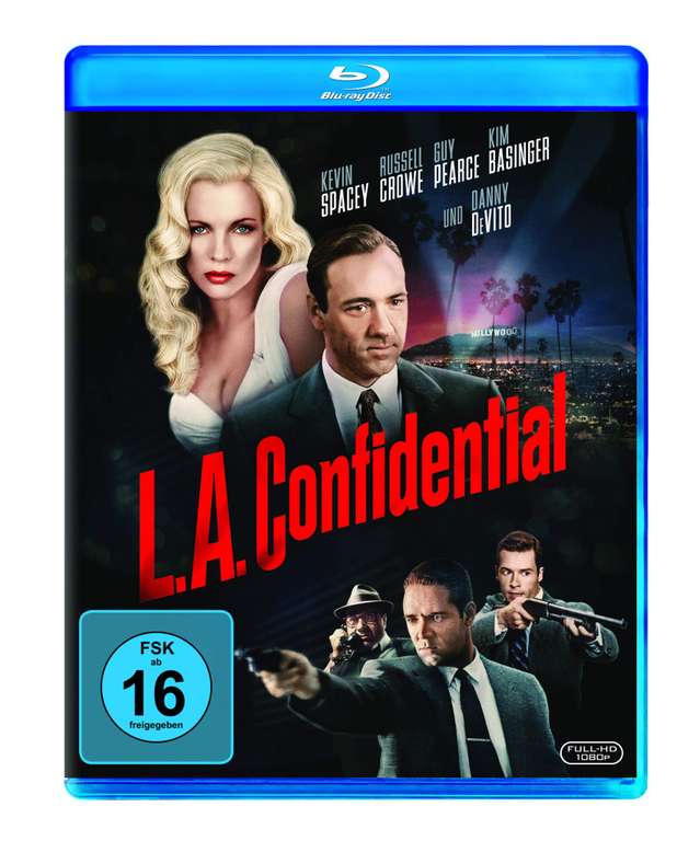 L.A. Confidential | Kevin Spacey | Russell Crowe | Kim Basinger | Danny DeVito | Blu-Ray | Prime