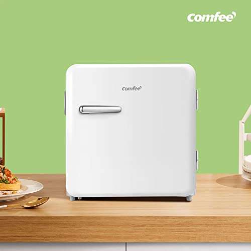Comfee' RCD50WH1RT(E) Retro-Mini Kühlschrank (weiß) - Amazon DE (Nur Prime)