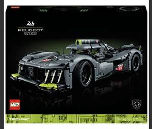 LEGO Technic 42156 PEUGEOT 9X8 24H Le Mans Hybrid Hypercar + lego 30642 Gartisbeilage