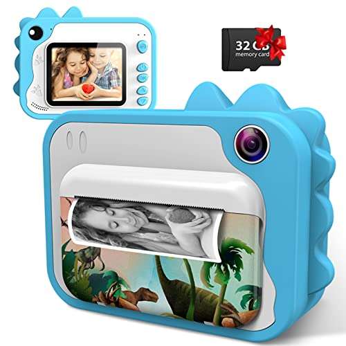 [Amazon.de] Nochmal günstiger: Uleway Kinder Sofortbildkamera mit MP3-Player und Games, ‎12 MP Print 1080P 2,4" Bildschirm mit 32GB für 40€