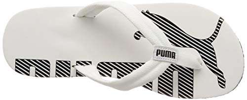 [Prime] Puma Epic Flip V2 (Gr. 35.5 bis 40.5, 46 bis 49.5) Unisex Flip Flops in weiß/schwarz