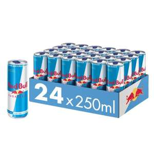 Red Bull Energy Drink - 24er Palette Dosen Getränke, EINWEG (24 x 250 ml) für (22.80€) [PRIME/Sparabo; für 21.66€)
