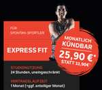 [lokal Berlin] SuperFit ExpressFit Abo | Anmeldegebühr einmalig 29,90 €, monatlich 25,90 €, monatlich kündbar, 24 Std. Nutzung