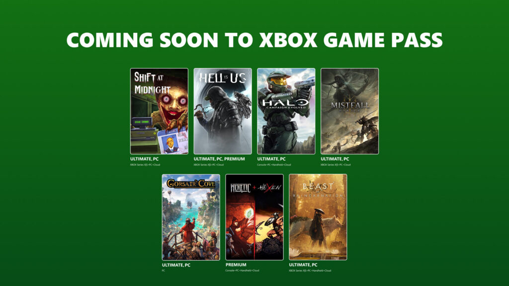 Xbox Game Pass Neuzugänge: z.B. Hell is Us, Beast of Reincarnation