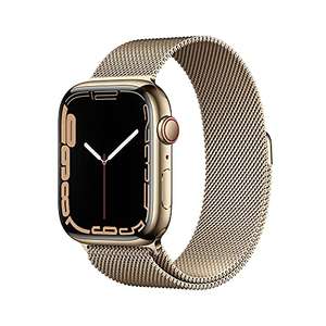 Apple Watch 7 45mm Edelstahl Gold