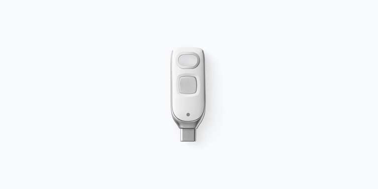 Google Titan Security Key (neue Version 2023) FIDO2 USB-A + NFC und USB-C + NFC