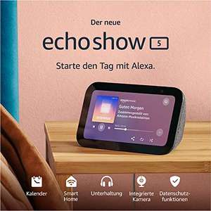 2 Echo Show 5 zum Preis von einem (für PRIME Mitglieder kostenfreier Versand)