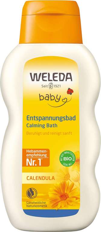 WELEDA Bio Baby Calendula Entspannungsbad, 200 ml 4,98€ / WELEDA Bio Salbei Zahnfleischbalsam 3,48€ (Prime/ Spar-Abo fähig)