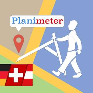 [Google PlayStore] Planimeter - GPS Fläche messen / Messen von Strecken & Flächen