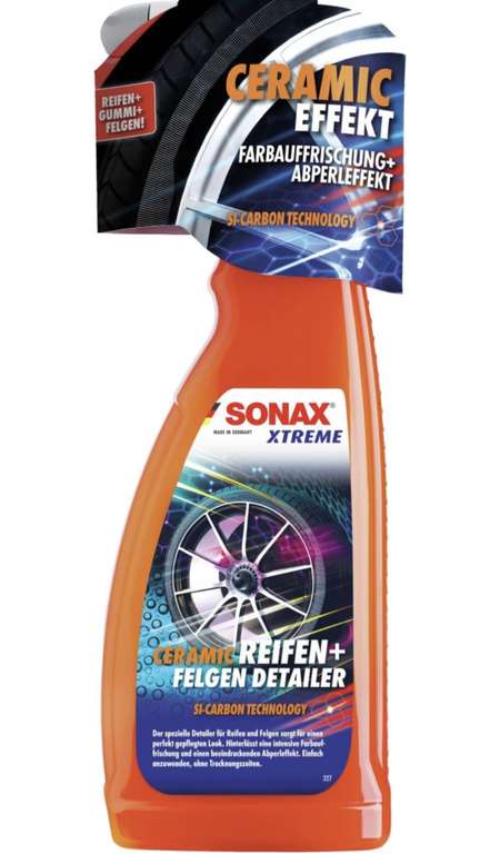 (Bestpreis) SONAX XTREME Ceramic Reifen & Felgen Detailer (750 ml) (Prime)