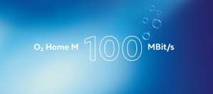 Bestandskunden Upgrade auf O₂ Home M mit 100 MBit/s - doppelte Geschwindigkeit zum gleichen Preis