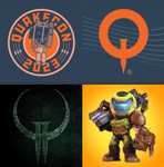 "QuakeCon-2023 4 Avatare und 1 Rahmen" kostenlos für Steam (10 Minuten Stream muss laufen)