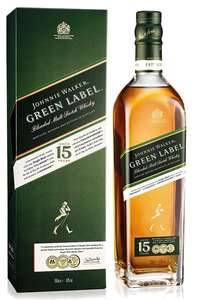 2 x Johnnie Walker Green Label 15 Years Old 43% Vol. 0,7l in Geschenkbox | Corporate Benefits | 29,24 je Flasche
