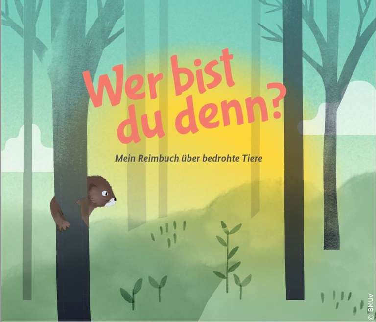 "Wer bist du denn? Mein Reimbuch über bedrohte Tiere" kostenlos bestellen