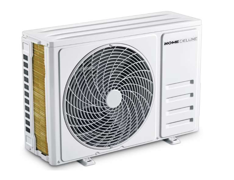 Split Klimaanlage Home Deluxe 12000 BTU 3,4 kW A++/A+ Quick-Connect mit 5m-Leitung + Wifi