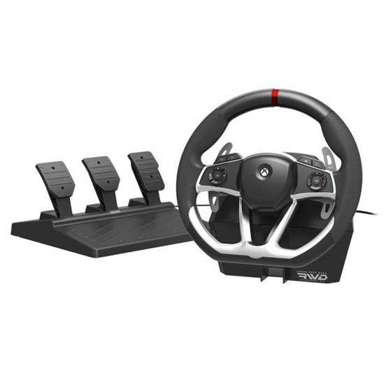 HORI Force Feedback Racing Wheel DLX - Gaming Lenkrad mit Pedalen für Xbox  Series X, S Xbox One