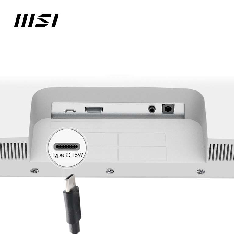 OttoUp] MSI Weiß MD2412PW | LED-Monitor mydealz Modern